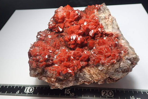 モロッコ産 赤水晶クラスター （大型） 161 - tenkawacrystal